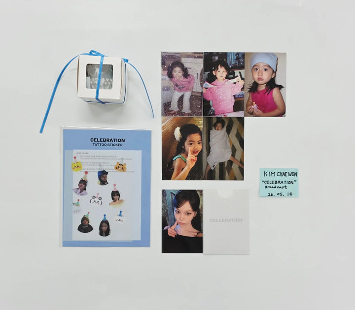 KIM CHAEWON (of LE SSERAFIM) "CELEBRATION" - Broadcast Set (keycap keyring) [26.05.14]
