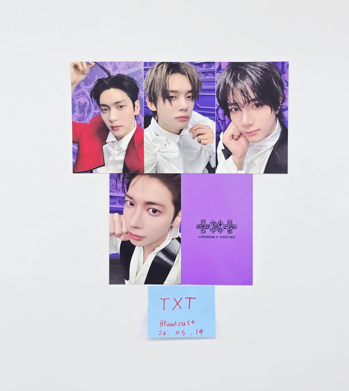 TXT "7TH YEAR: 가시덤불에 잠시 바람이 멈췄을 때 " - Broadcast Photocard Set (5ea) [26.05.14] (Restocked 6/15)