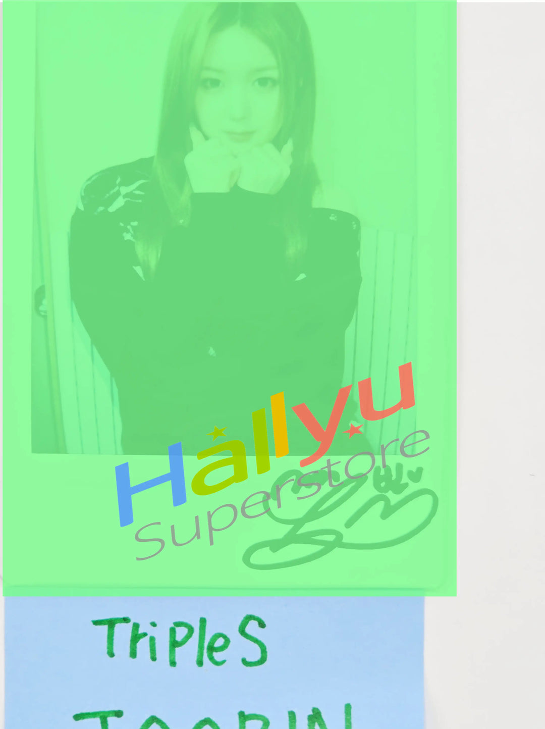 JOOBIN (of TripleS) - Hand Autographed(Signed) Polaroid [26.05.14]