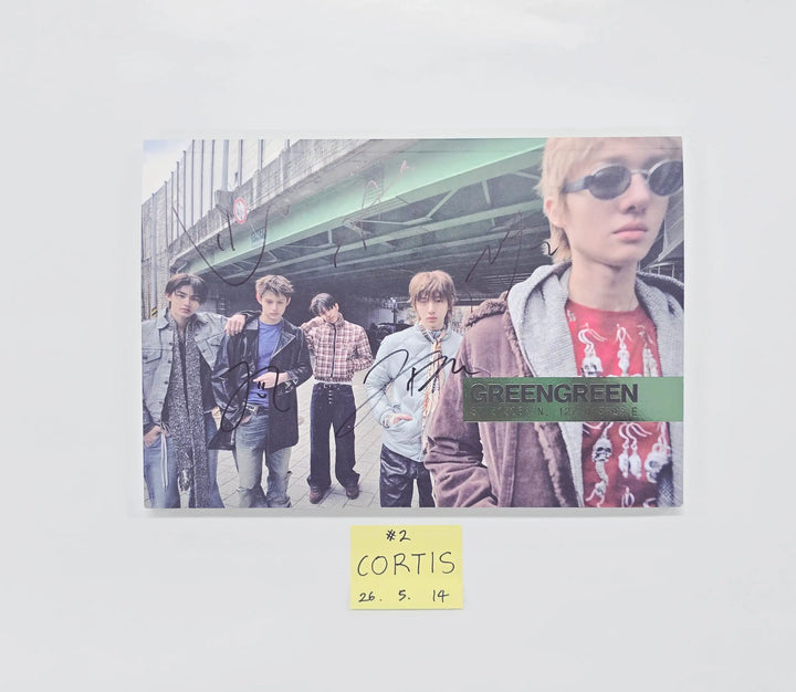 CORTIS The 2nd EP "GREENGREEN" - Hand Autographed(Signed) Promo Album [26.05.14]