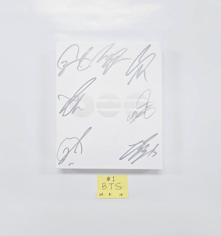 BTS "ARIRANG" - Hand Autographed(Signed) Promo Album [26.05.14]