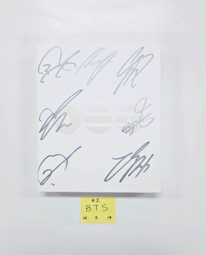 BTS "ARIRANG" - Hand Autographed(Signed) Promo Album [26.05.14]
