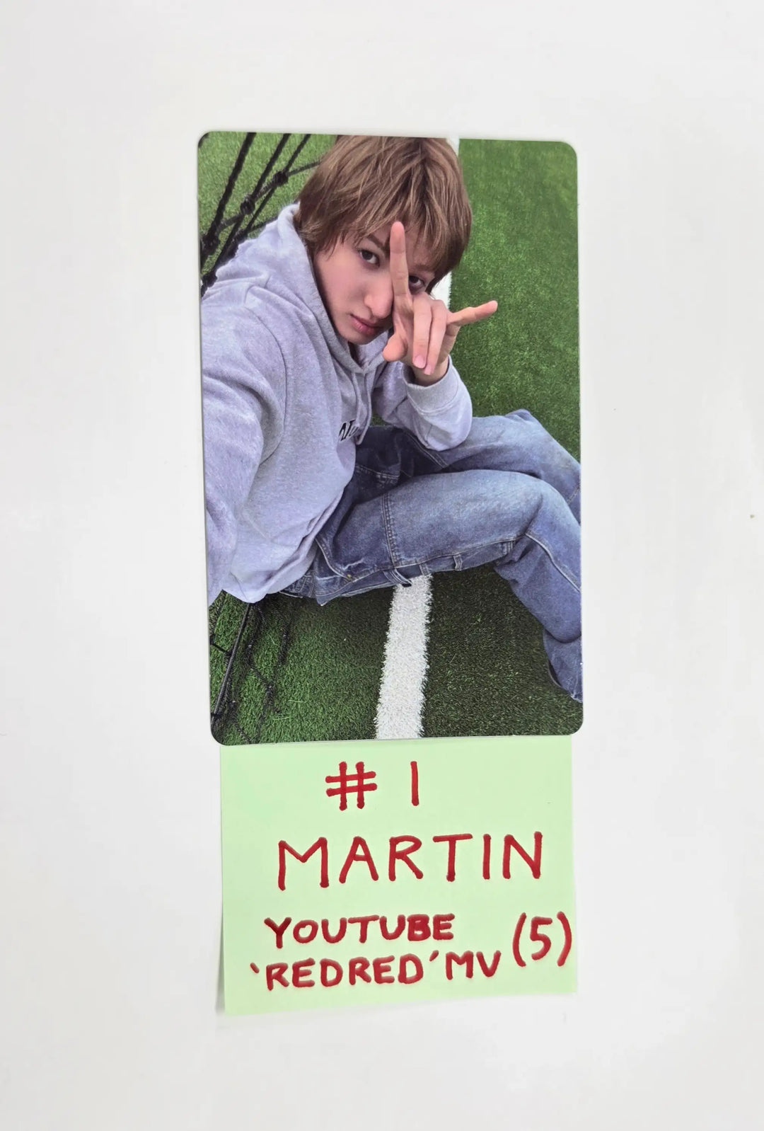 CORTIS "GreenGreen" - Weverse Shop YouTube Gift Event Photocard (REDRED MV) [26.05.15]