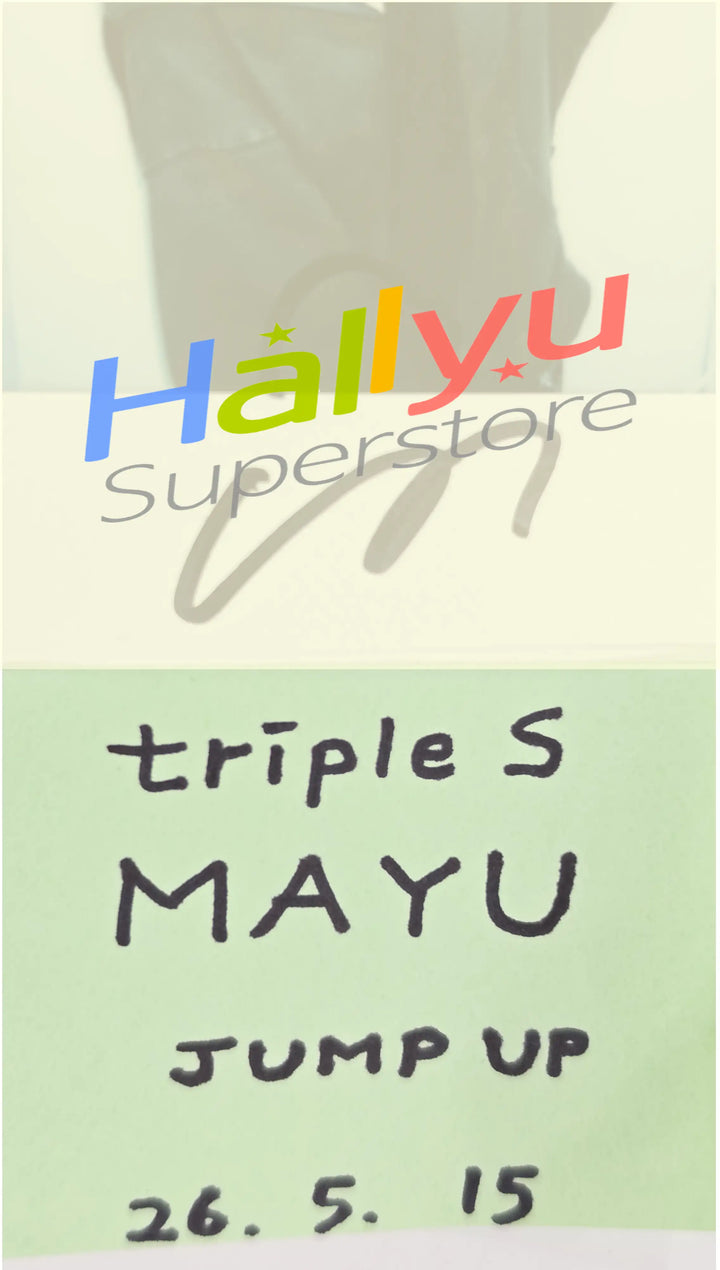 MAYU (of TripleS) - Hand Autographed(Signed) Polaroid [26.05.15]
