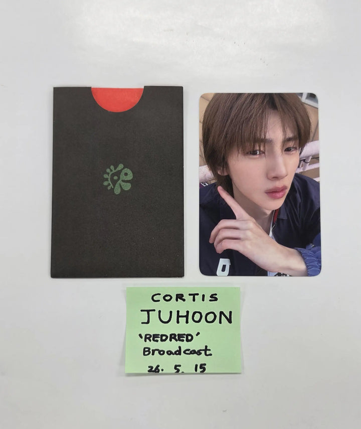 JUHOON (of CORTIS) "REDRED" - Broadcast Photocard [26.05.15]