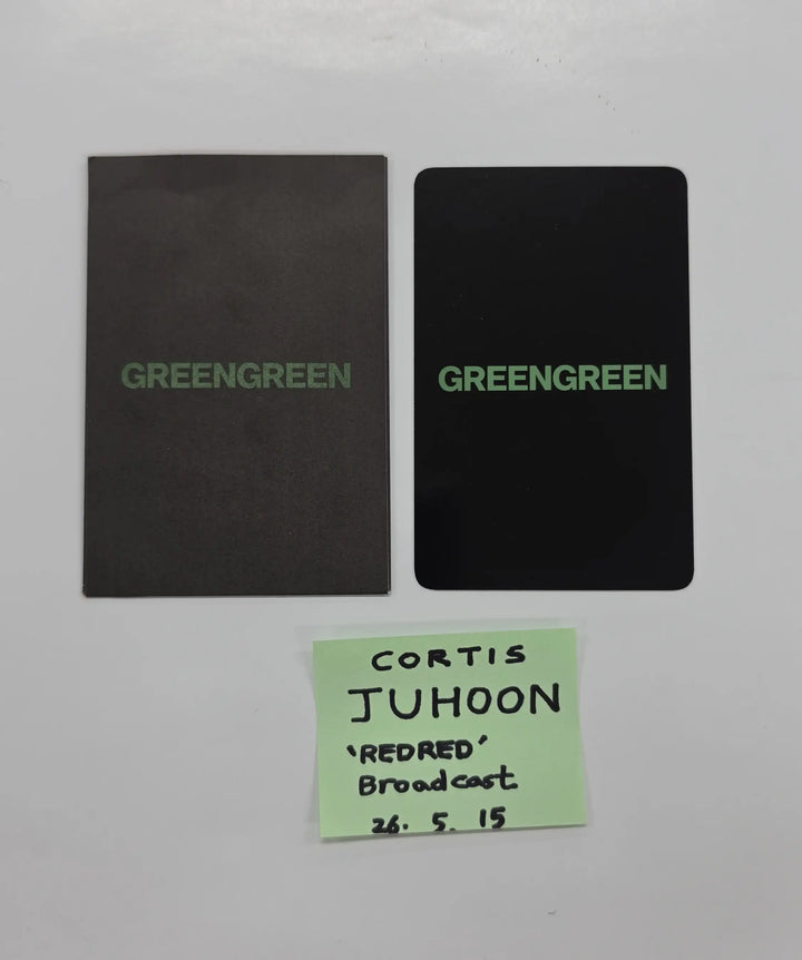 JUHOON (of CORTIS) "REDRED" - Broadcast Photocard [26.05.15]