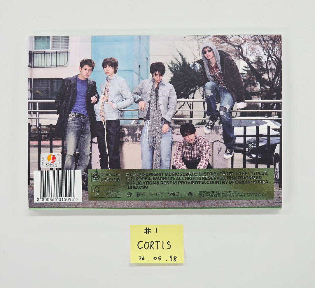 CORTIS The 2nd EP "GREENGREEN" - Hand Autographed(Signed) Promo Album [26.05.18]