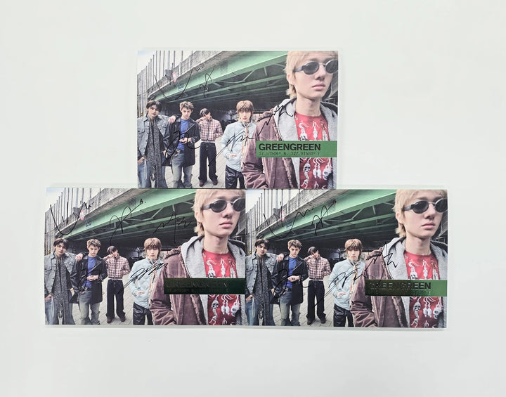 CORTIS The 2nd EP "GREENGREEN" - Hand Autographed(Signed) Promo Album [26.05.18]
