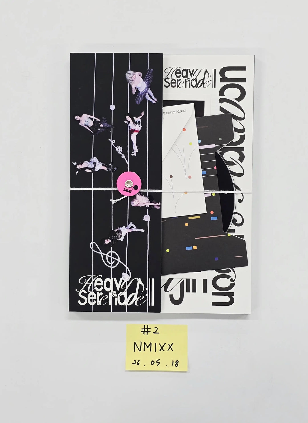 NMIXX "Heavy Serenade"- Hand Autograhped(Signed) Promo Album [26.05.18]