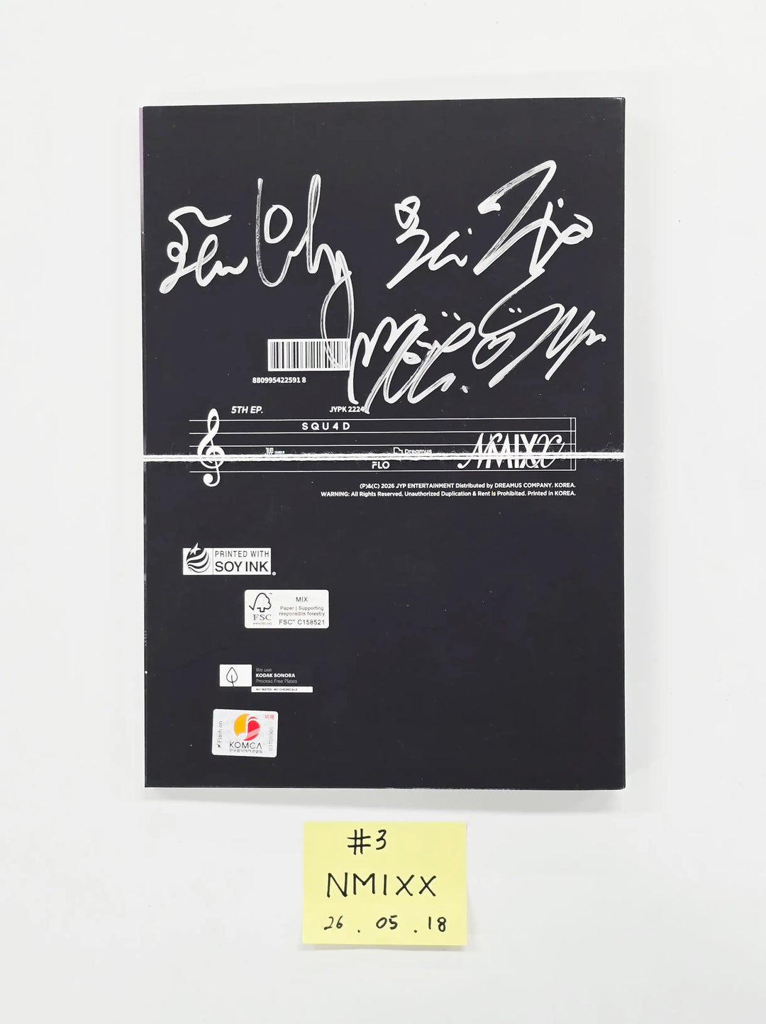 NMIXX "Heavy Serenade"- Hand Autograhped(Signed) Promo Album [26.05.18]
