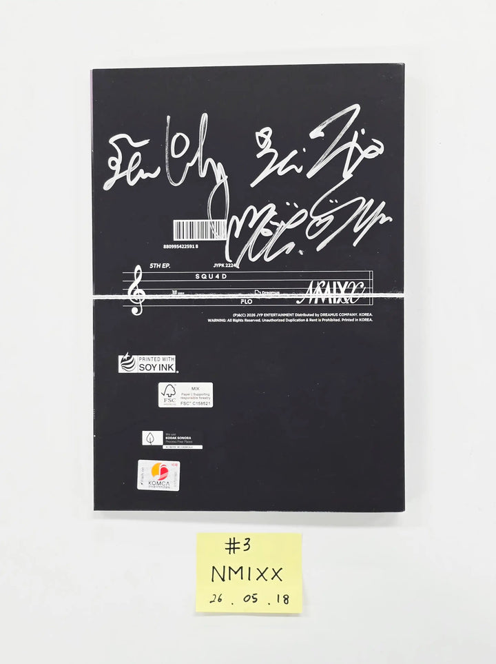 NMIXX "Heavy Serenade"- Hand Autograhped(Signed) Promo Album [26.05.18]