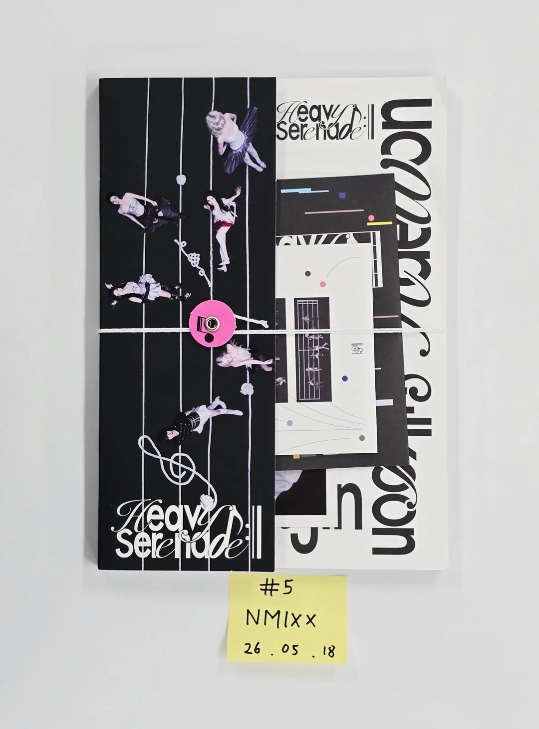 NMIXX "Heavy Serenade"- Hand Autograhped(Signed) Promo Album [26.05.18]