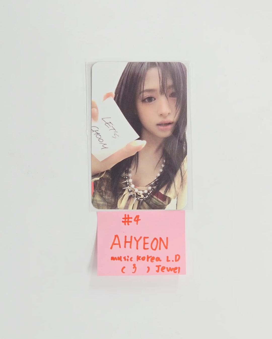 BABYMONSTER "CHOOM" - Music Korea Lucky Draw Event Photocard (Jewel ver.) [26.05.18]