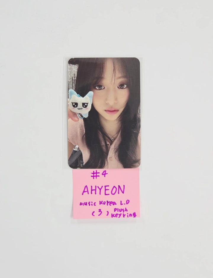 BABYMONSTER "CHOOM" - Music Korea Lucky Draw Event Photocard (plush keyring ver.) [26.05.18]