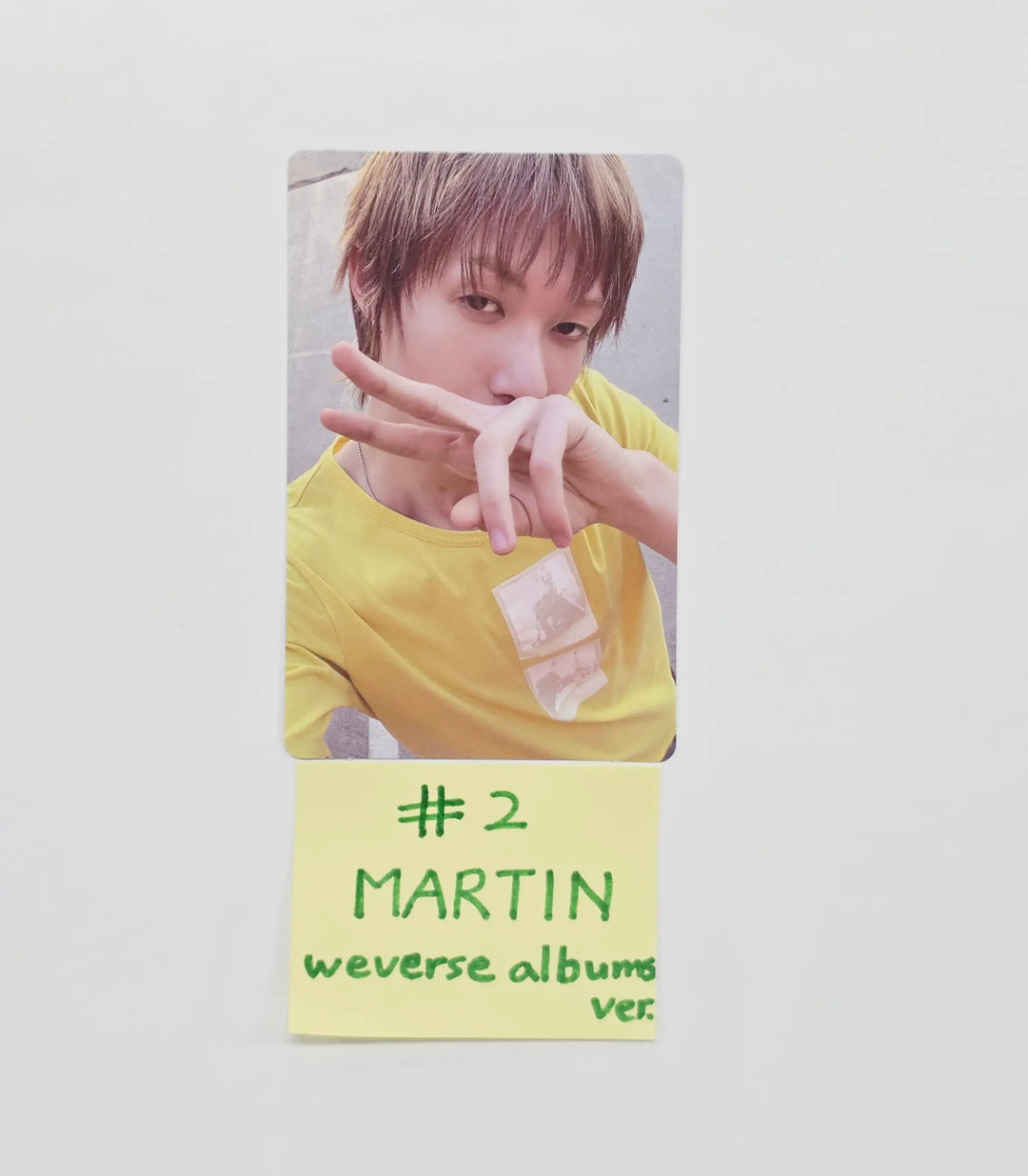 CORTIS The 2nd EP "GREENGREEN" - Official Photocard (Weverse Album Ver.) [26.05.18]