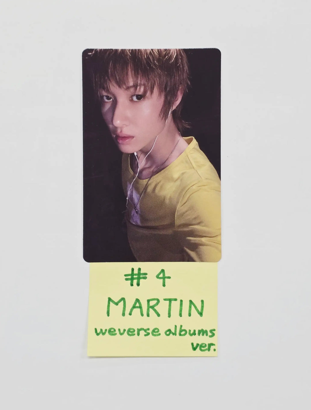 CORTIS The 2nd EP "GREENGREEN" - Official Photocard (Weverse Album Ver.) [26.05.18]
