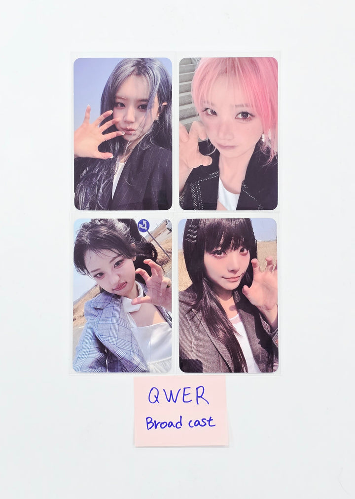 QWER - Broadcast Photocard Set (4ae) [26.05.18]