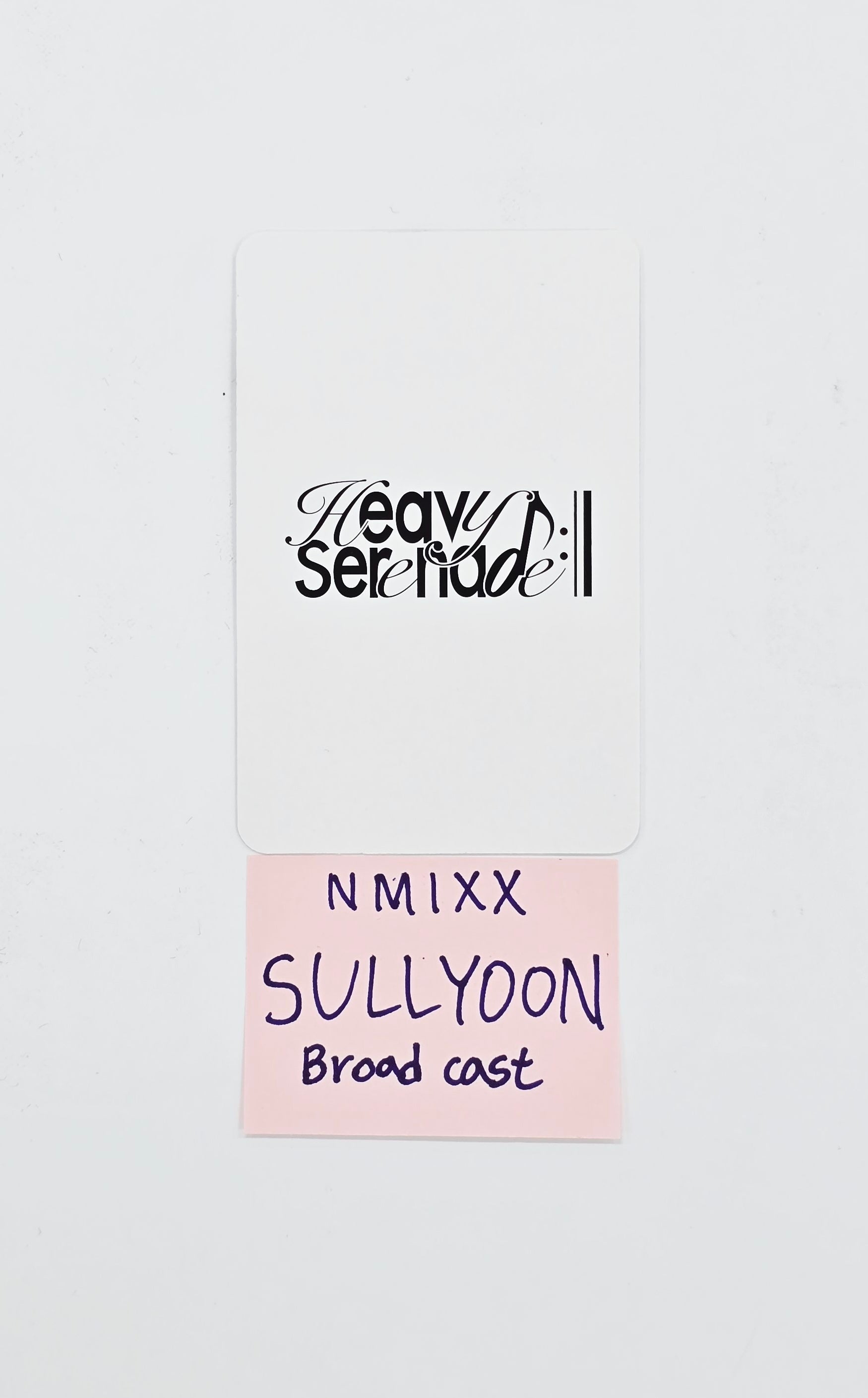 SULLYOON (of NMIXX) - Broadcast Photocard [26.05.18