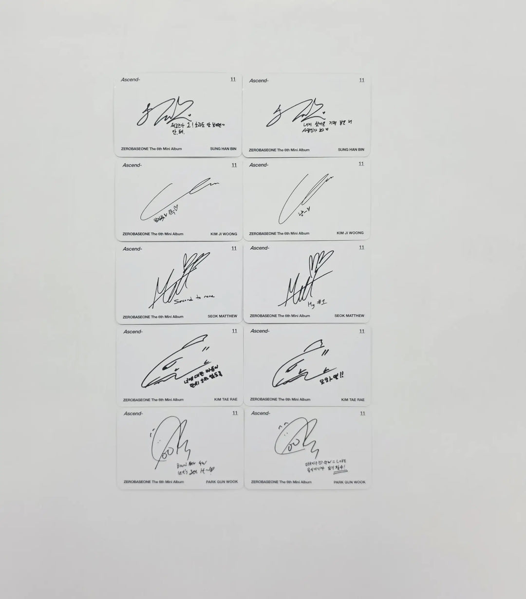ZEROBASEONE The 6th Mini Album 