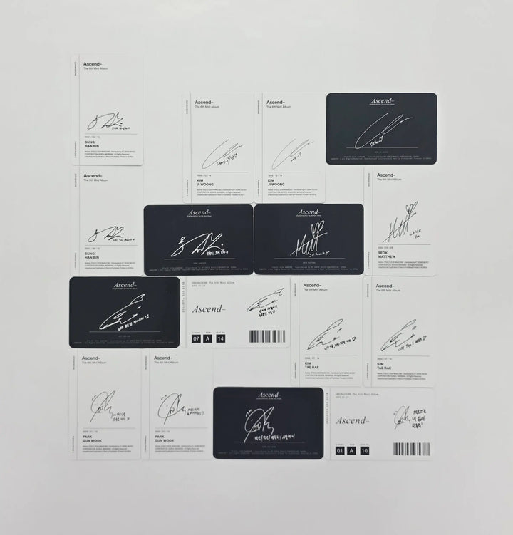 ZEROBASEONE The 6th Mini Album "Ascend-" - Official Photocard [26.05.19]