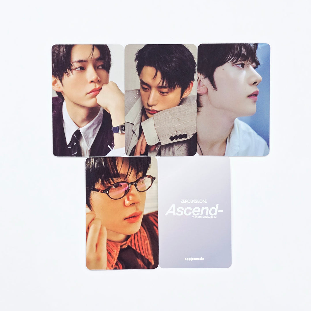 ZEROBASEONE The 6th Mini Album "Ascend-" - Apple Music Lucky Draw Event Photocard (Set Ver.) [26.05.19]