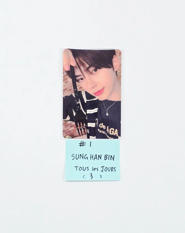 ZEROBASEONE The 6th Mini Album "Ascend-" - "TOUS les JOURS" Event Photocard [26.05.19]