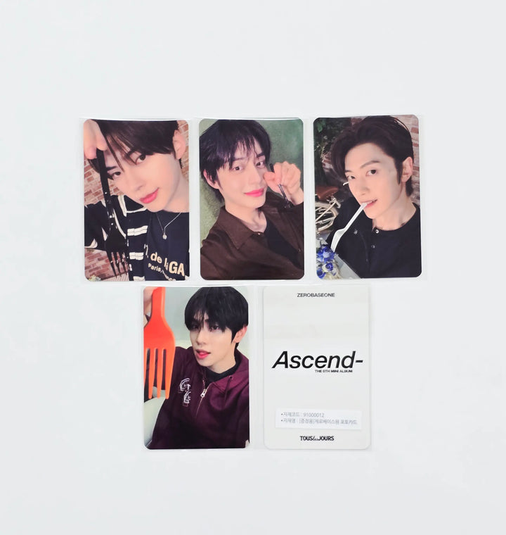 ZEROBASEONE The 6th Mini Album "Ascend-" - "TOUS les JOURS" Event Photocard [26.05.19]