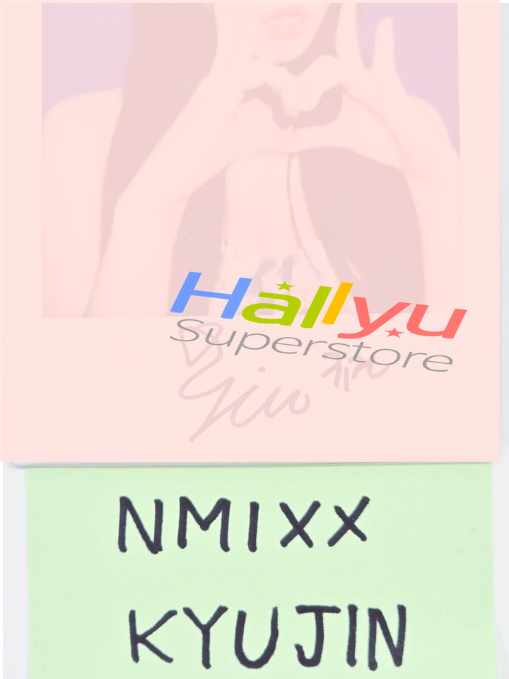 KYUJIN (of NMIXX) - Hand Autographed(Signed) Polaroid [26.05.20]