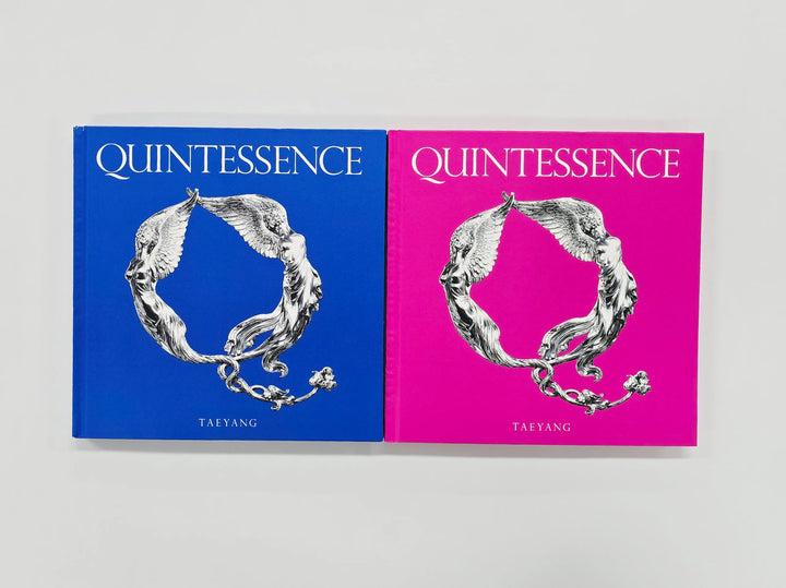 TAEYANG (of Bigbang)"QUINTESSENCE" - Hand Autographed(Signed) Promo Album [26.05.21]