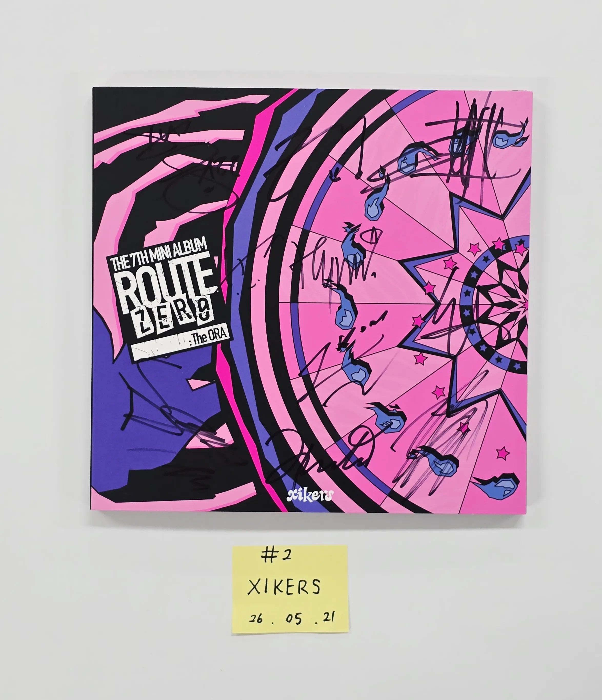 ★直筆サイン入りCD◆xikers◆ROUTE ZERO: The ORA xikers 