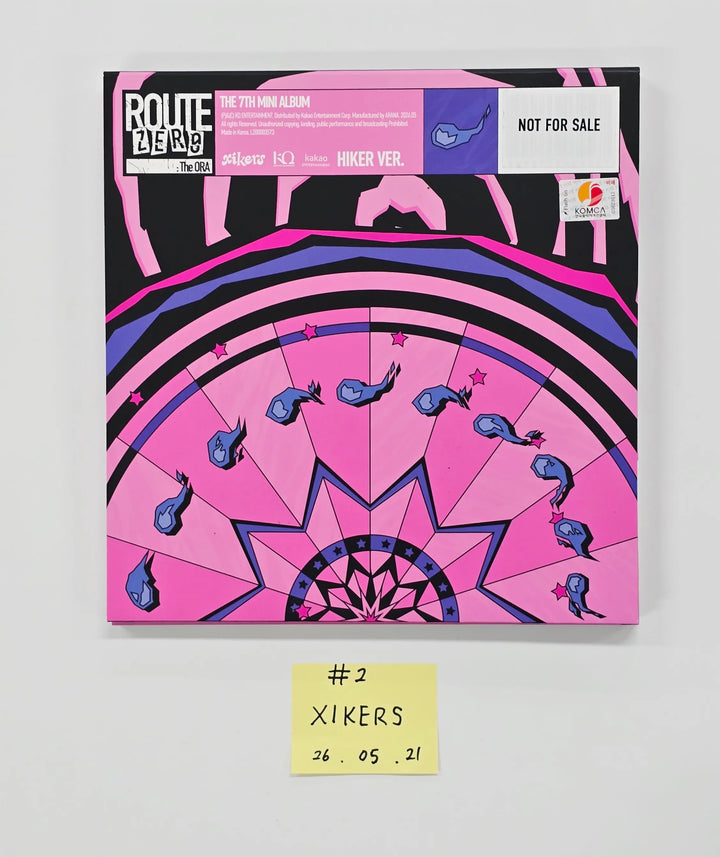 xikers "ROUTE ZERO : The ORA" - Hand Autographed(Signed) Promo Album [26.05.21]