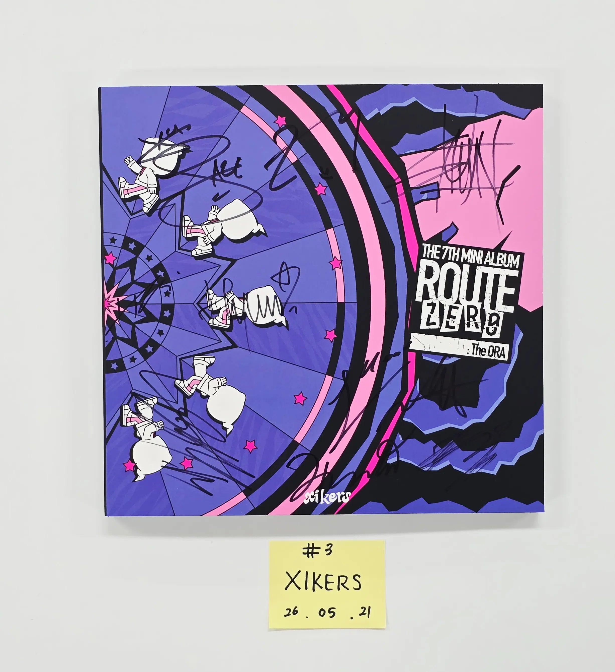 ★直筆サイン入りCD◆xikers◆ROUTE ZERO: The ORA xikers 