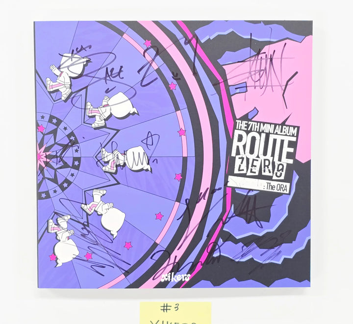 xikers "ROUTE ZERO : The ORA" - Hand Autographed(Signed) Promo Album [26.05.21]