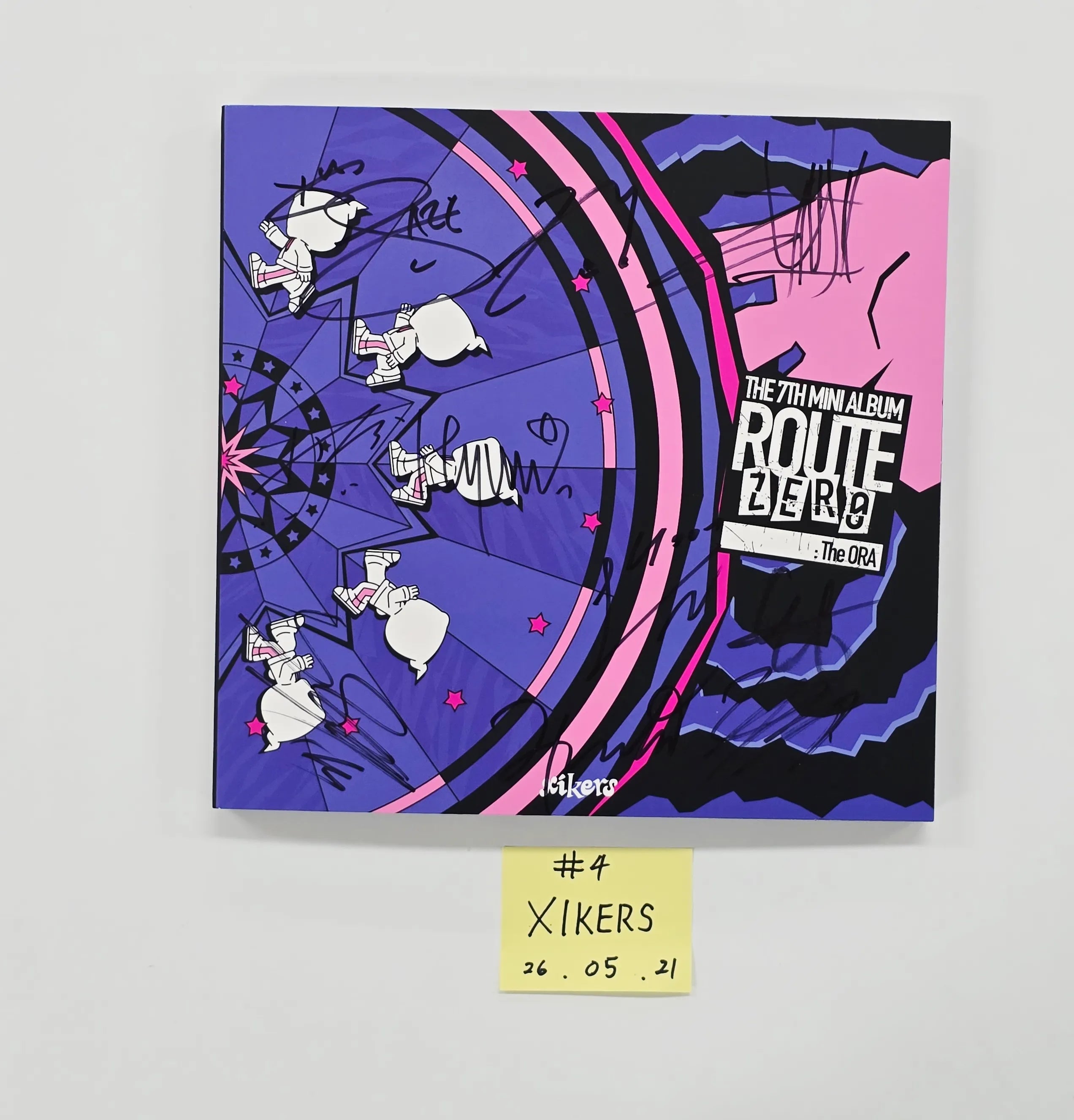 ★直筆サイン入りCD◆xikers◆ROUTE ZERO: The ORA xikers 