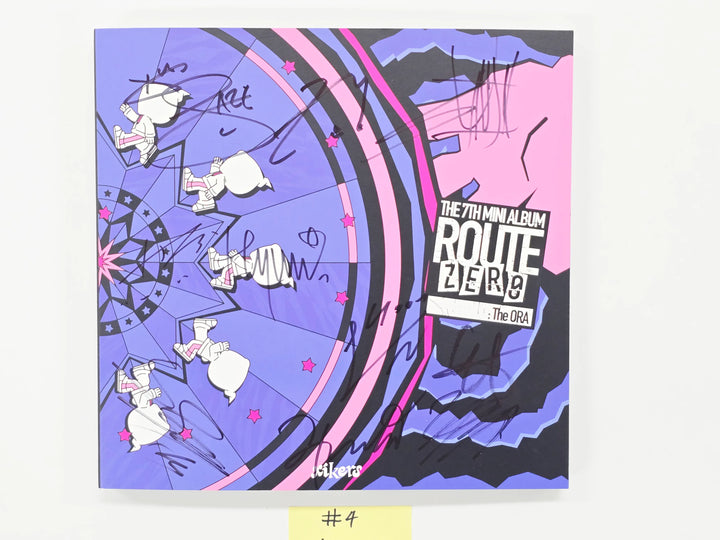 xikers "ROUTE ZERO : The ORA" - Hand Autographed(Signed) Promo Album [26.05.21]