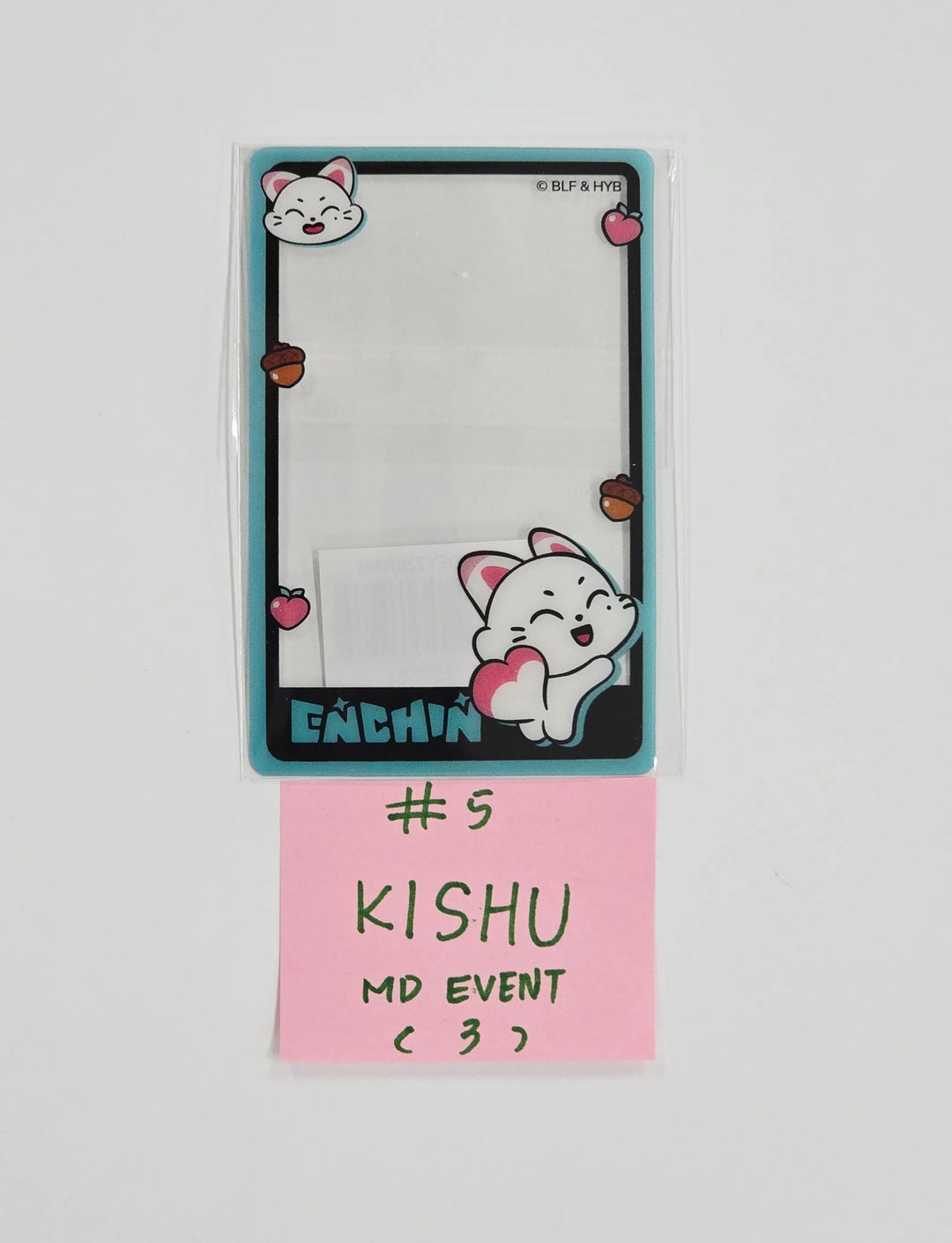 ENHYPEN "ENCHIN" - POP-UP Store MD Event Transparent Photocard [26.05.21][Restocked05/22]