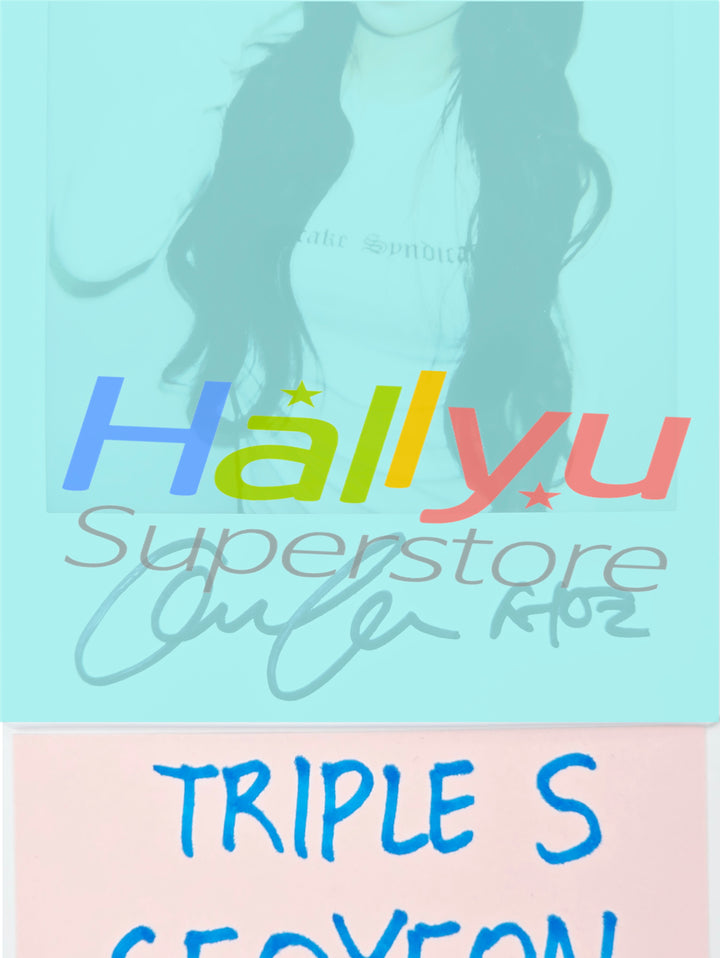 SEOYEON (of TripleS) - Hand Autographed(Signed) Polaroid [26.05.21]