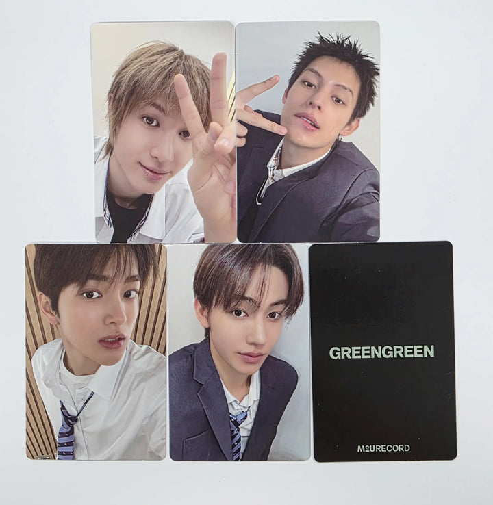 CORTIS The 2nd EP "GREENGREEN" - M2U Fansign Event Photocard (Weverse album Ver.) [26.05.22]