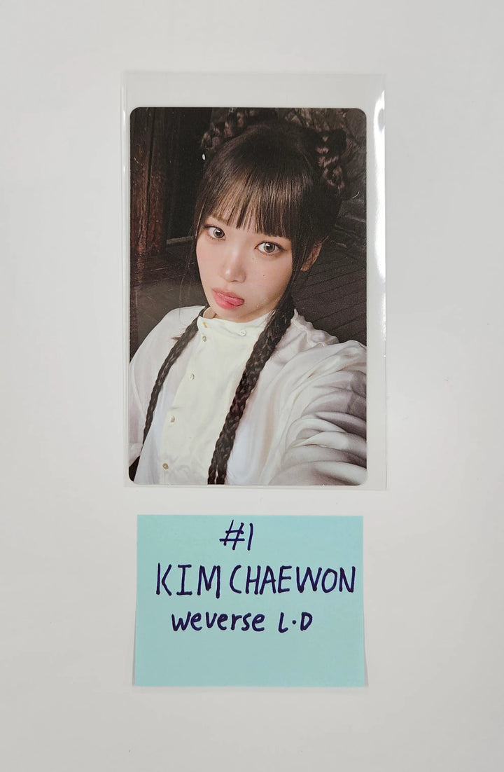 LE SSERAFIM "PUREFLOW" - Weverse Lucky Draw Event Photocard [26.05.22]