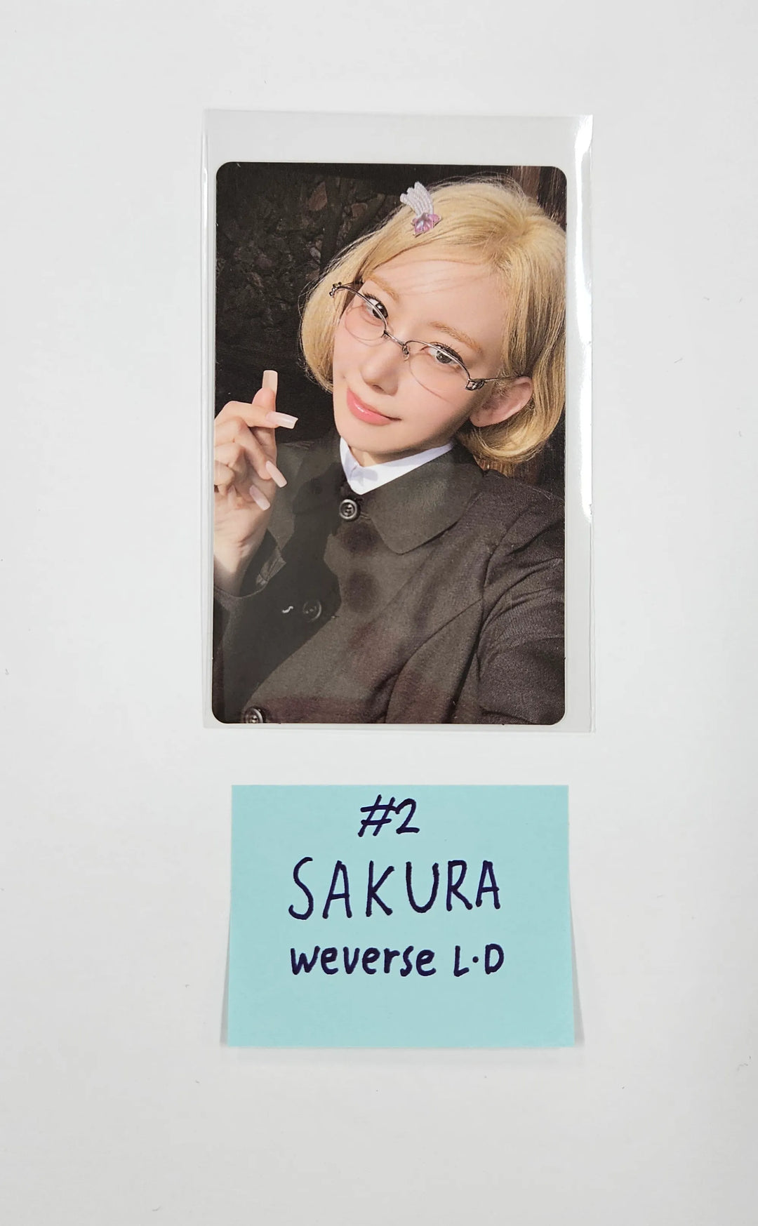 LE SSERAFIM "PUREFLOW" - Weverse Lucky Draw Event Photocard [26.05.22]