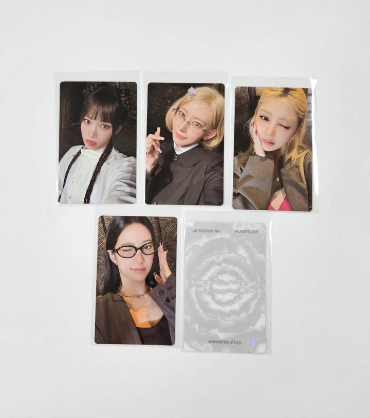 LE SSERAFIM "PUREFLOW" - Weverse Lucky Draw Event Photocard [26.05.22]