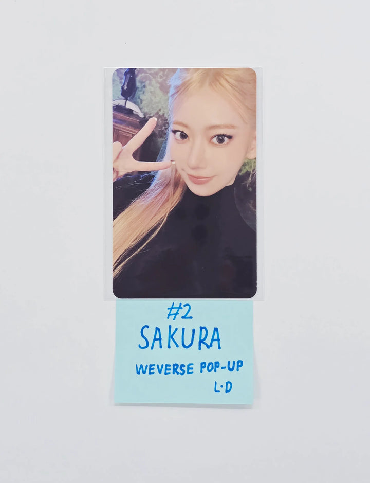 LE SSERAFIM "PUREFLOW" - Weverse Shop POP-UP Store Lucky Draw Event Photocard [26.05.22]