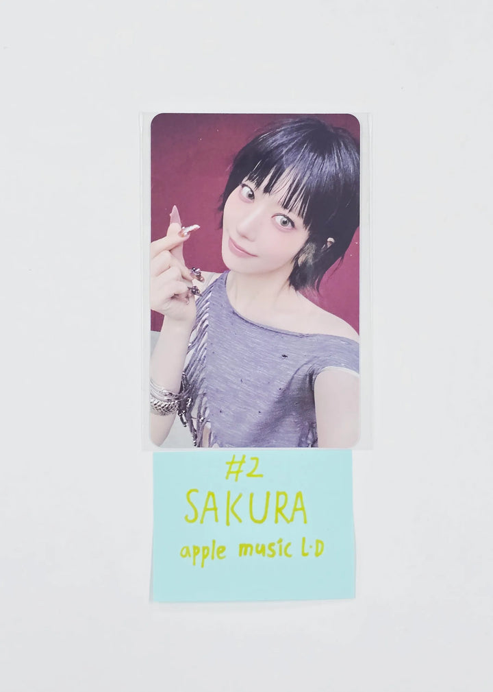 LE SSERAFIM "PUREFLOW" - Apple Music Lucky Draw Event Photocard [26.05.22]
