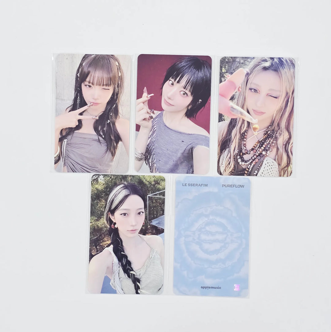 LE SSERAFIM "PUREFLOW" - Apple Music Lucky Draw Event Photocard [26.05.22]