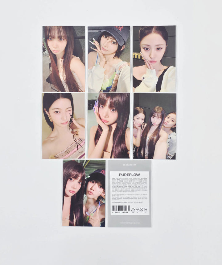 LE SSERAFIM "PUREFLOW" - POP-UP Store MD Event Photocard [26.05.22]