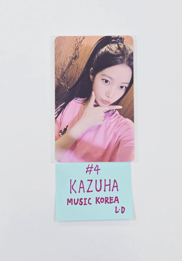 LE SSERAFIM "PUREFLOW" - Music Korea Lucky Draw Event Photocard [26.05.22]