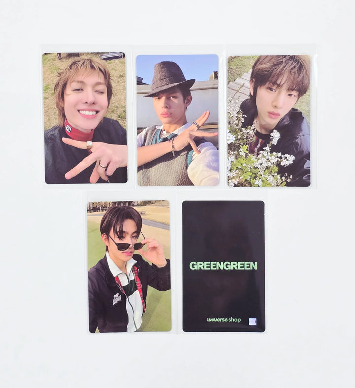 CORTIS The 2nd EP "GREENGREEN" - Weverse Shop Lucky Draw Event Photocard R2 [26.05.22]
