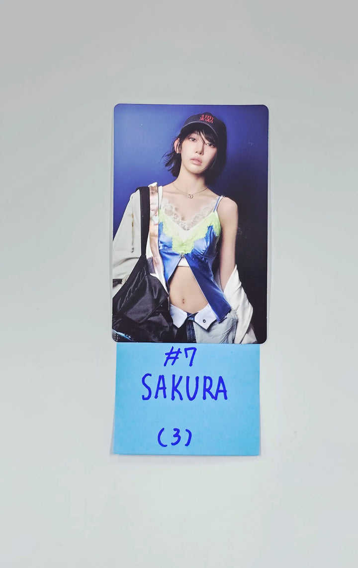 LE SSERAFIM "PUREFLOW" - POP-UP Store Random Trading Mini Photocard [26.05.22]