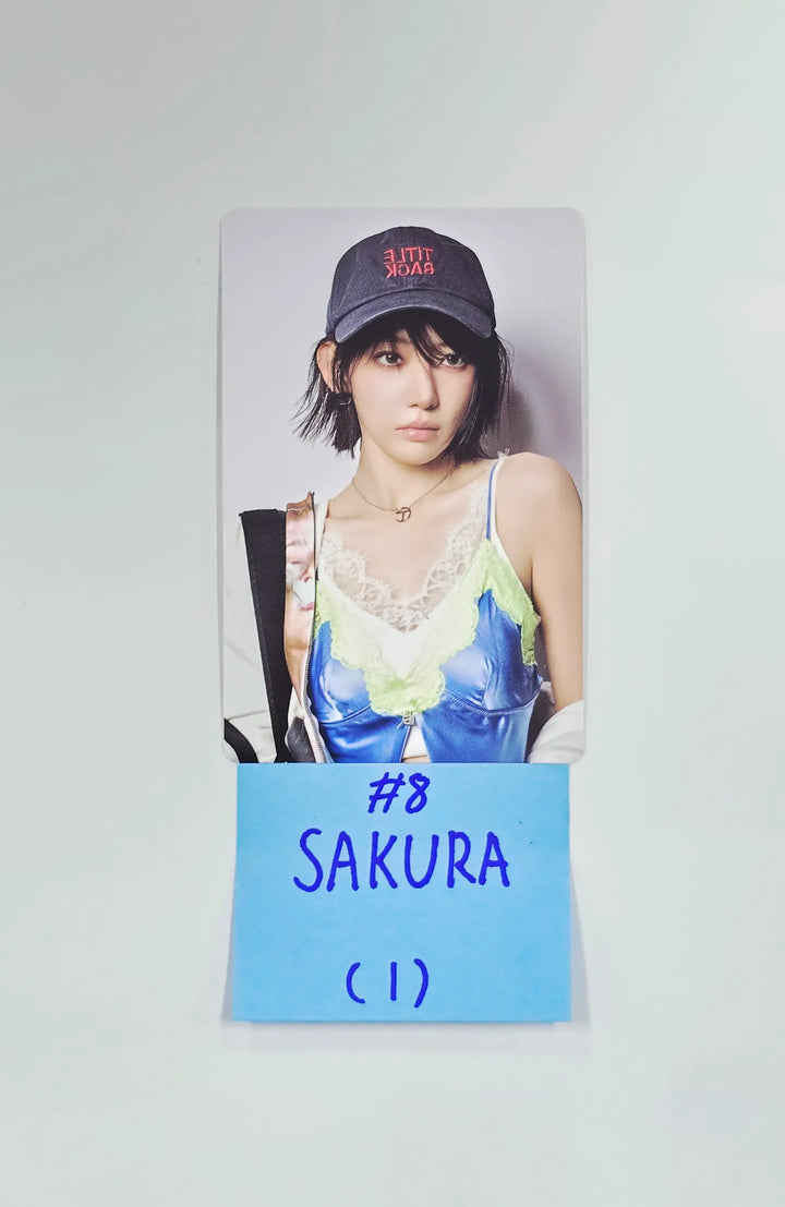 LE SSERAFIM "PUREFLOW" - POP-UP Store Random Trading Mini Photocard [26.05.22]