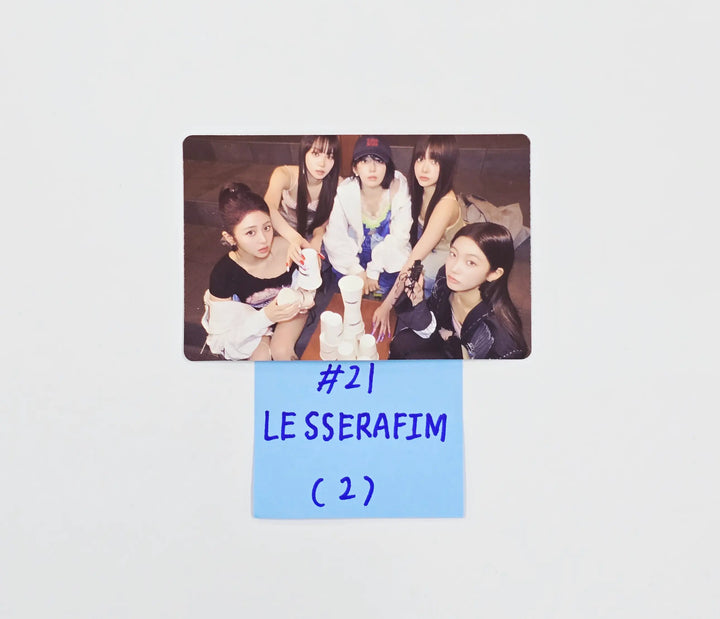 LE SSERAFIM "PUREFLOW" - POP-UP Store Random Trading Mini Photocard [26.05.22]